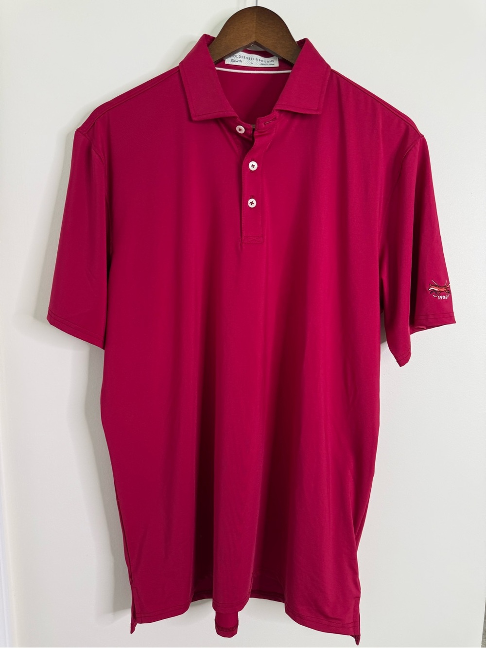 Holderness & Bourne The Anderson Polo Claret Size Large